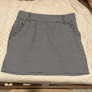Gingam Mini Skirt - From Forever 21. Has zipper in the back!